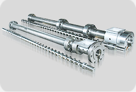 EXTRUDER SCREW AND BARREL